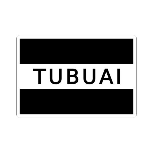 Flag of Tubuai (France) STICKER Vinyl Kiss-Cut Decal