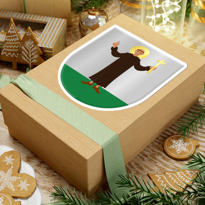 Best wapen 1821 (Netherlands) (Coat of Arms) STICKER Vinyl Kiss-Cut Decal