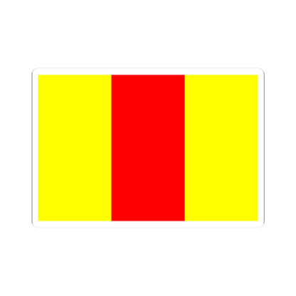Flag of Guerlesquin (France) STICKER Vinyl Kiss-Cut Decal