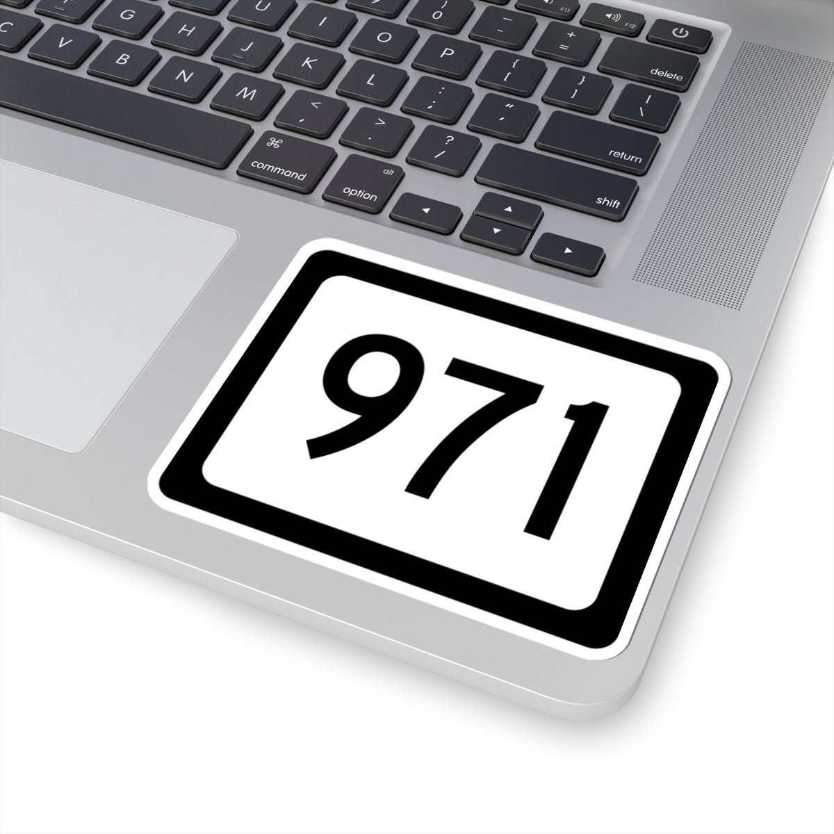 WV-971 (Virginia) (Road Sign) STICKER Vinyl Kiss-Cut Decal