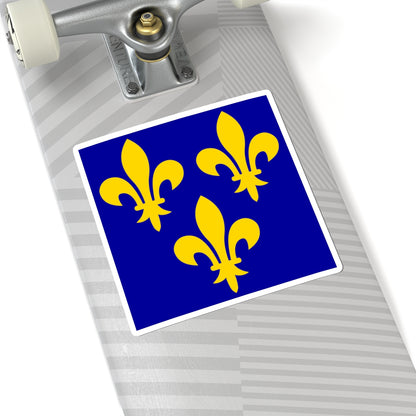 Flag of France XIV-XVI (France) STICKER Vinyl Kiss-Cut Decal