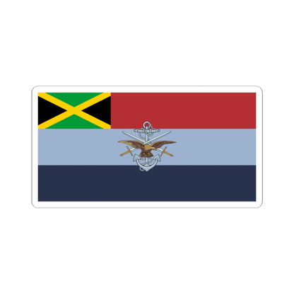 Flag of the Jamaica Defence Force 2020 (Jamaica) STICKER Vinyl Kiss-Cut Decal