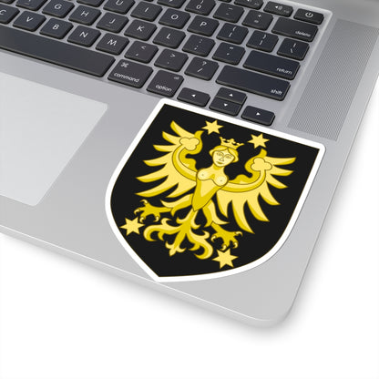 Arms of the house of Cirksena 1 (Denmark) (Coat of Arms) STICKER Vinyl Kiss-Cut Decal