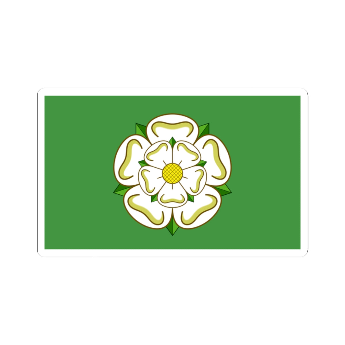 North-Yorkshire-Flag (England) STICKER Vinyl Kiss-Cut Decal