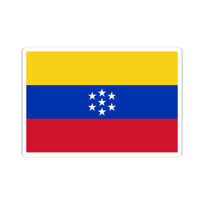 Flag of Venezuela 1863-1905 (Venezuela) STICKER Vinyl Kiss-Cut Decal