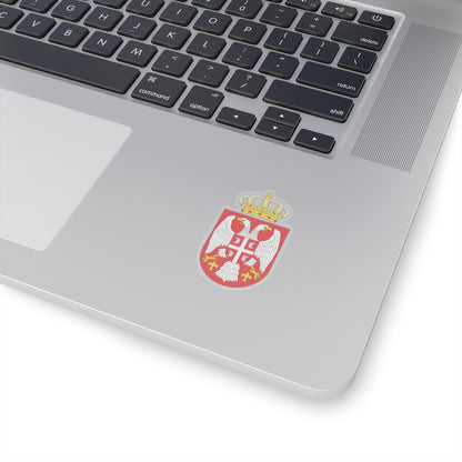 Coat of arms of Serbia small (2004 - 2010) - STICKER Vinyl Kiss-Cut Decal