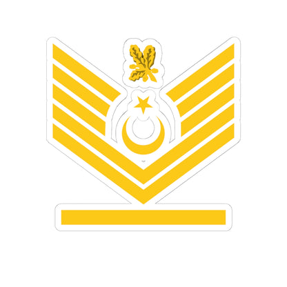 Navy TUR OR 08 (Turkey) (Military Rank) STICKER Vinyl Kiss-Cut Decal