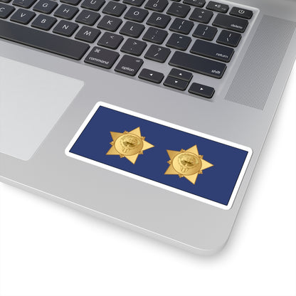 06. KAF CWO (Kuwait) (Military Rank) STICKER Vinyl Kiss-Cut Decal