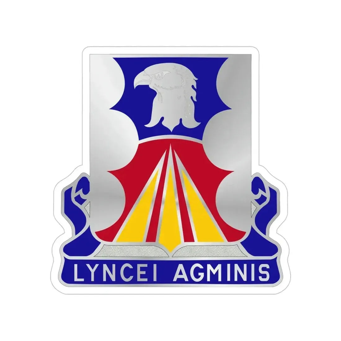 147 Aviation Regiment (U.S. Army) Transparent STICKER Die-Cut Vinyl Decal 6 Inch - The Sticker Space