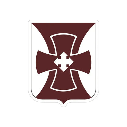 147 Medical Battalion 2 (U.S. Army) REVERSE PRINT Transparent Die-Cut STICKER 6 Inch Die-Cut Transparent - The Sticker Space