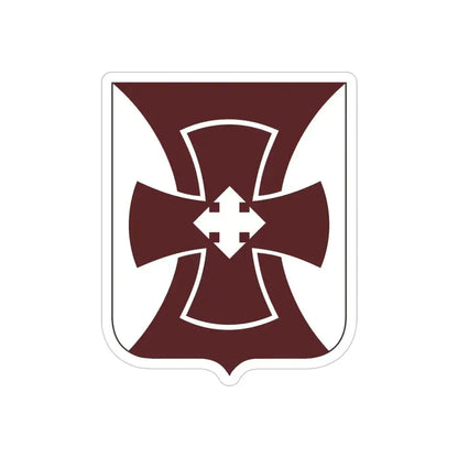147 Medical Battalion 2 (U.S. Army) REVERSE PRINT Transparent Die-Cut STICKER - The Sticker Space