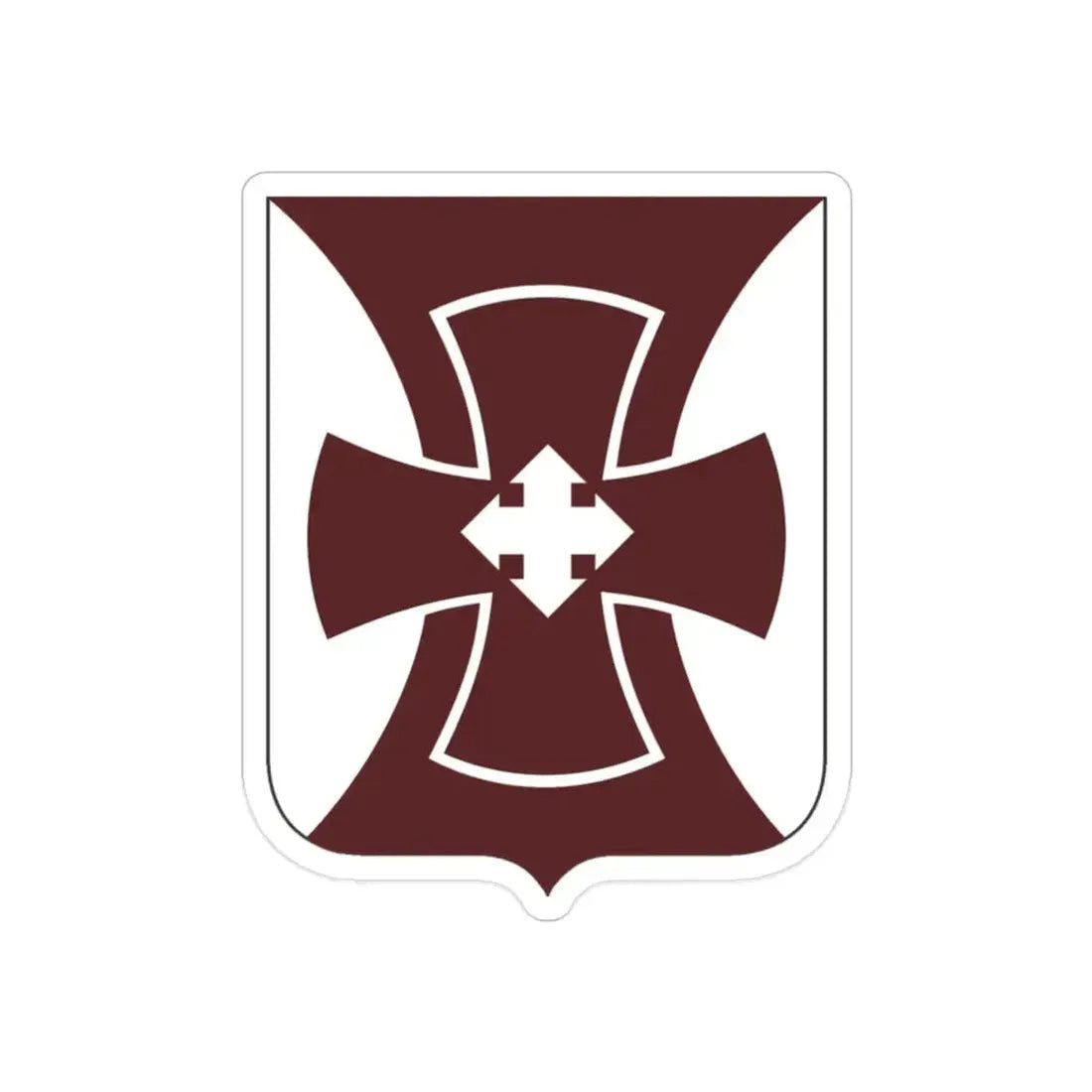 147 Medical Battalion 2 (U.S. Army) REVERSE PRINT Transparent Die-Cut STICKER - The Sticker Space