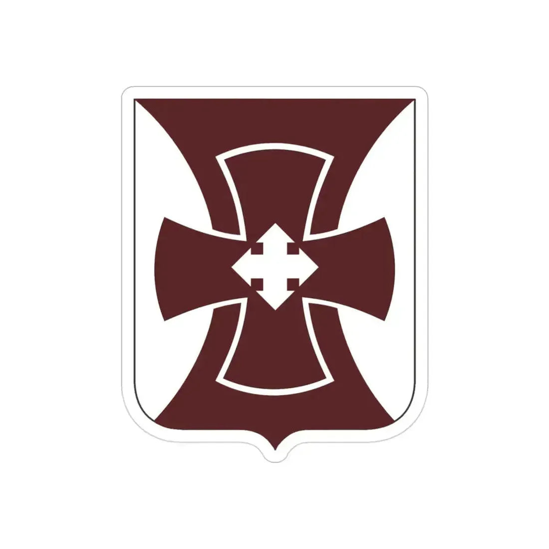 147 Medical Battalion 2 (U.S. Army) REVERSE PRINT Transparent Die-Cut STICKER - The Sticker Space