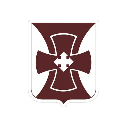 147 Medical Battalion 2 (U.S. Army) REVERSE PRINT Transparent Die-Cut STICKER - The Sticker Space