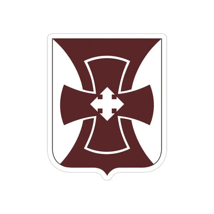 147 Medical Battalion 2 (U.S. Army) REVERSE PRINT Transparent Die-Cut STICKER - The Sticker Space