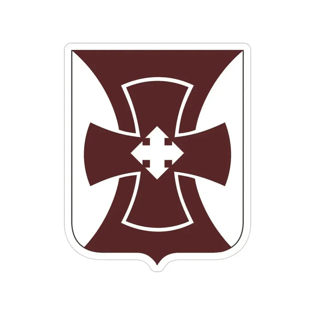 147 Medical Battalion 2 (U.S. Army) Transparent STICKER Die-Cut Vinyl Decal 4 Inch - The Sticker Space