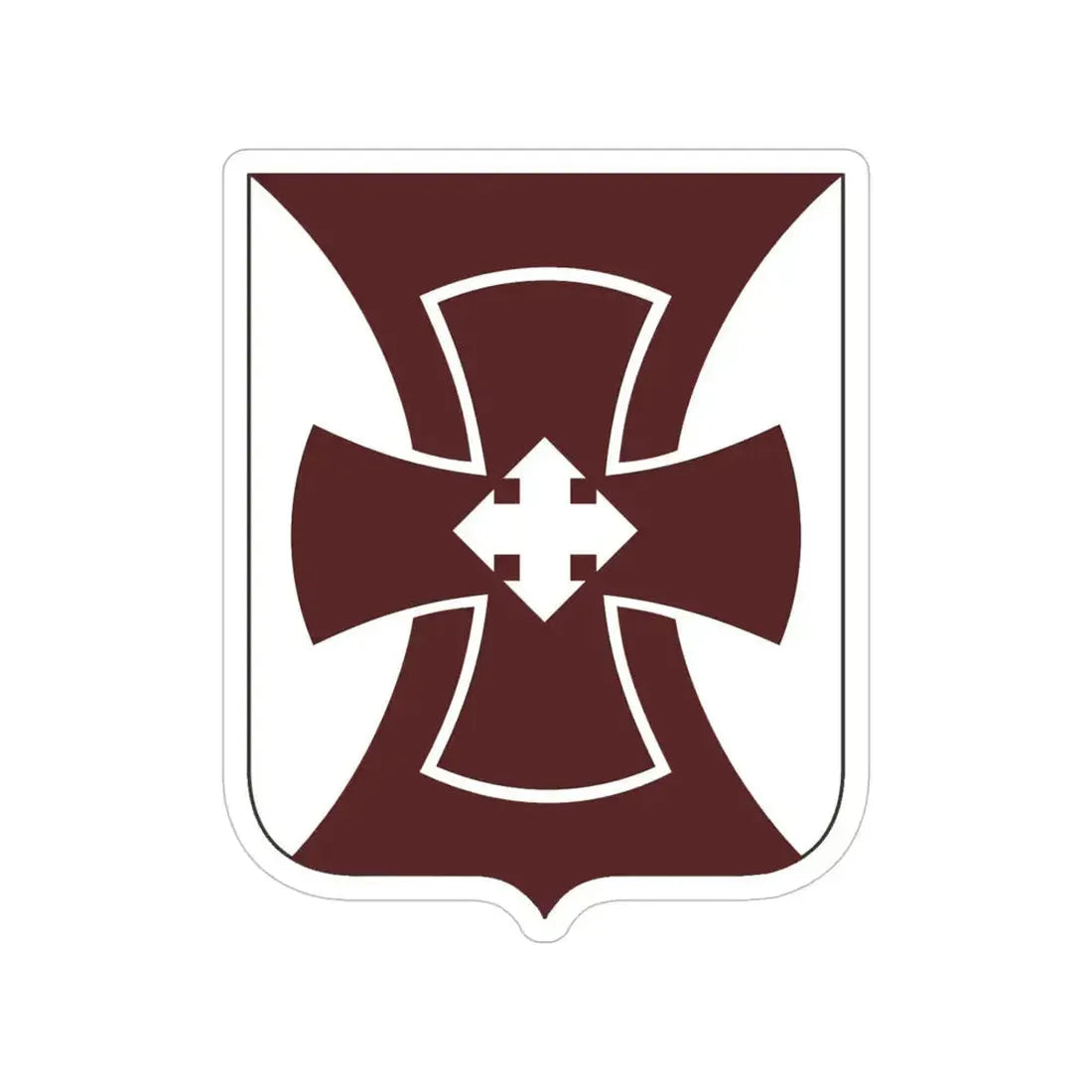 147 Medical Battalion 2 (U.S. Army) Transparent STICKER Die-Cut Vinyl Decal 5 Inch - The Sticker Space