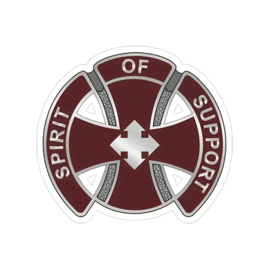 147 Medical Battalion (U.S. Army) Transparent STICKER Die-Cut Vinyl Decal 2 Inch - The Sticker Space