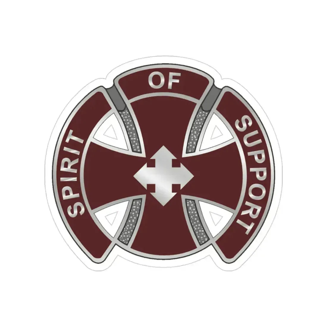 147 Medical Battalion (U.S. Army) Transparent STICKER Die-Cut Vinyl Decal 3 Inch - The Sticker Space