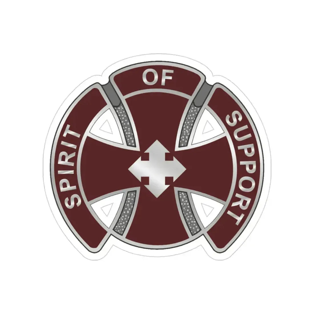 147 Medical Battalion (U.S. Army) Transparent STICKER Die-Cut Vinyl Decal 3 Inch - The Sticker Space