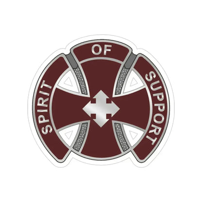 147 Medical Battalion (U.S. Army) Transparent STICKER Die-Cut Vinyl Decal 4 Inch - The Sticker Space