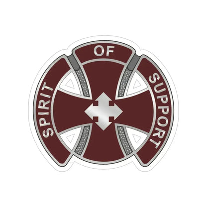 147 Medical Battalion (U.S. Army) Transparent STICKER Die-Cut Vinyl Decal 5 Inch - The Sticker Space