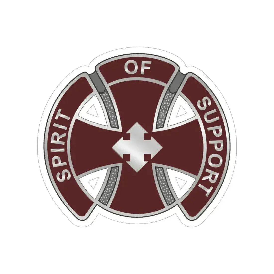 147 Medical Battalion (U.S. Army) Transparent STICKER Die-Cut Vinyl Decal - The Sticker Space