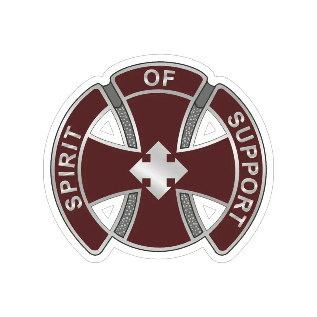 147 Medical Battalion (U.S. Army) Transparent STICKER Die-Cut Vinyl Decal - The Sticker Space