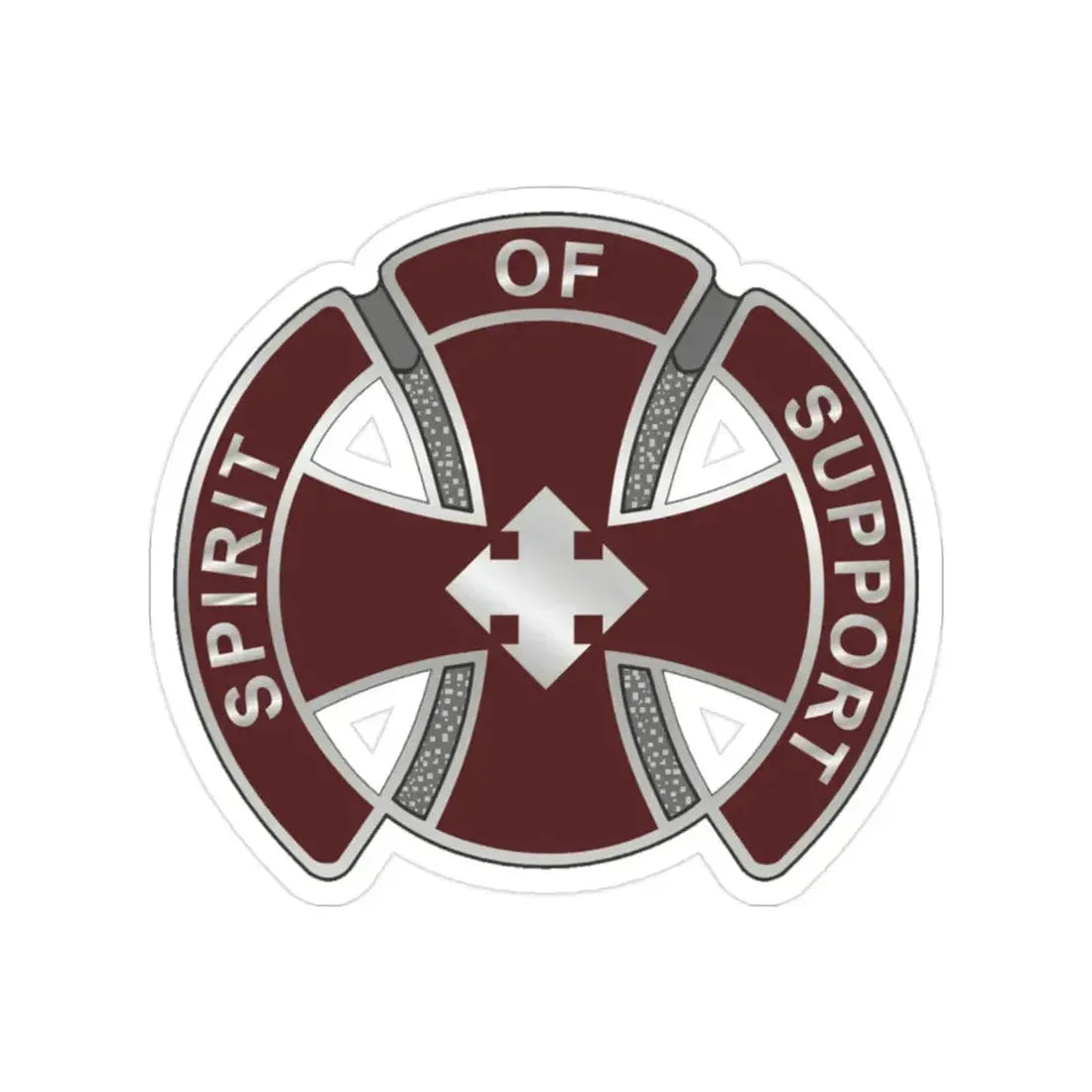 147 Medical Battalion (U.S. Army) Transparent STICKER Die-Cut Vinyl Decal - The Sticker Space