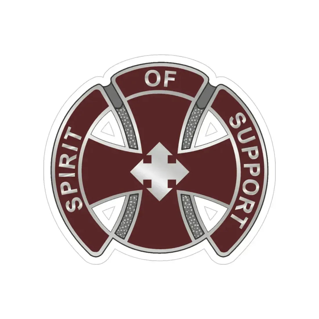 147 Medical Battalion (U.S. Army) Transparent STICKER Die-Cut Vinyl Decal - The Sticker Space