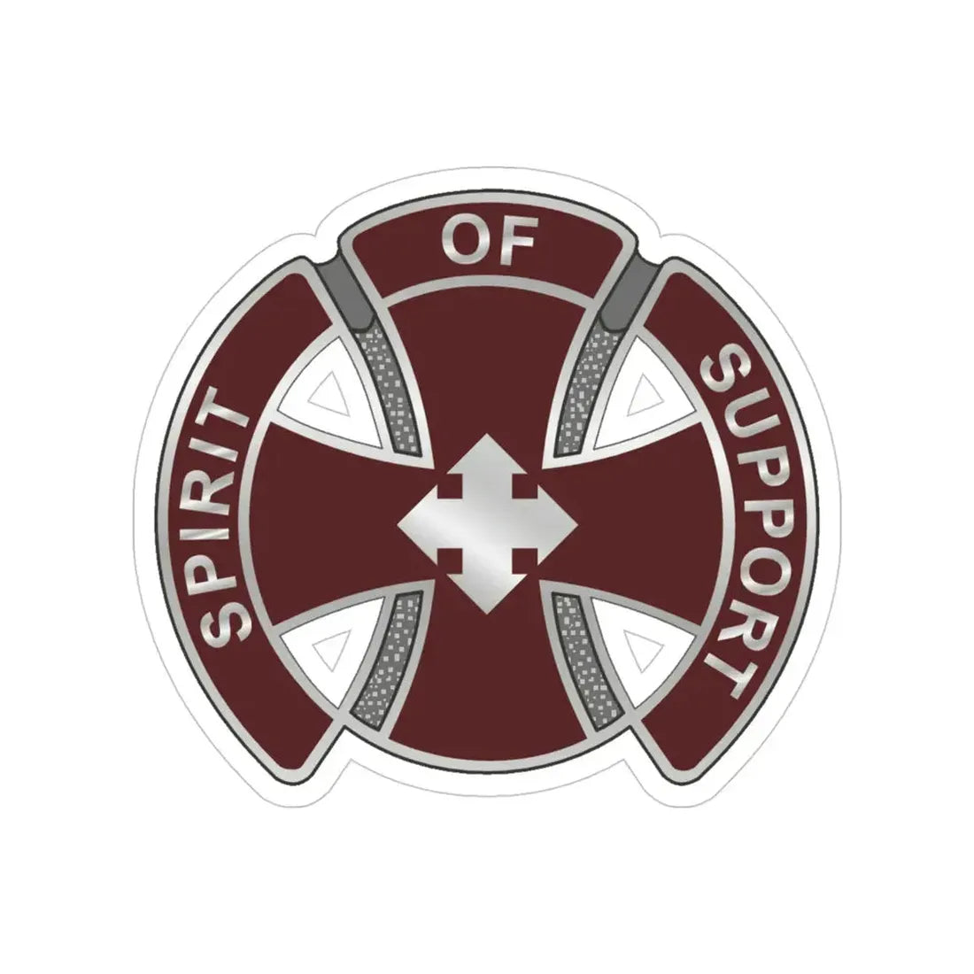 147 Medical Battalion (U.S. Army) Transparent STICKER Die-Cut Vinyl Decal - The Sticker Space