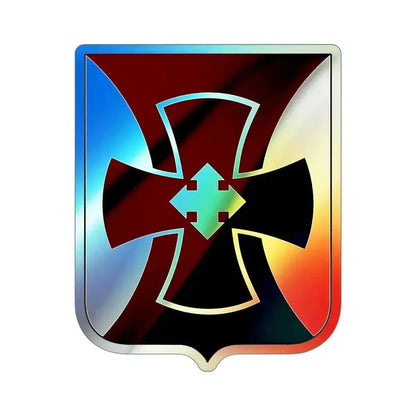 147 Medical Battalion v2 (U.S. Army) Holographic STICKER Die-Cut Vinyl Decal 4 Inch Holographic - The Sticker Space