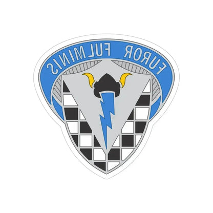 147 Military Intelligence Battalion (U.S. Army) REVERSE PRINT Transparent Die-Cut STICKER - The Sticker Space