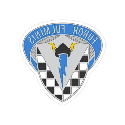 147 Military Intelligence Battalion (U.S. Army) REVERSE PRINT Transparent Die-Cut STICKER - The Sticker Space