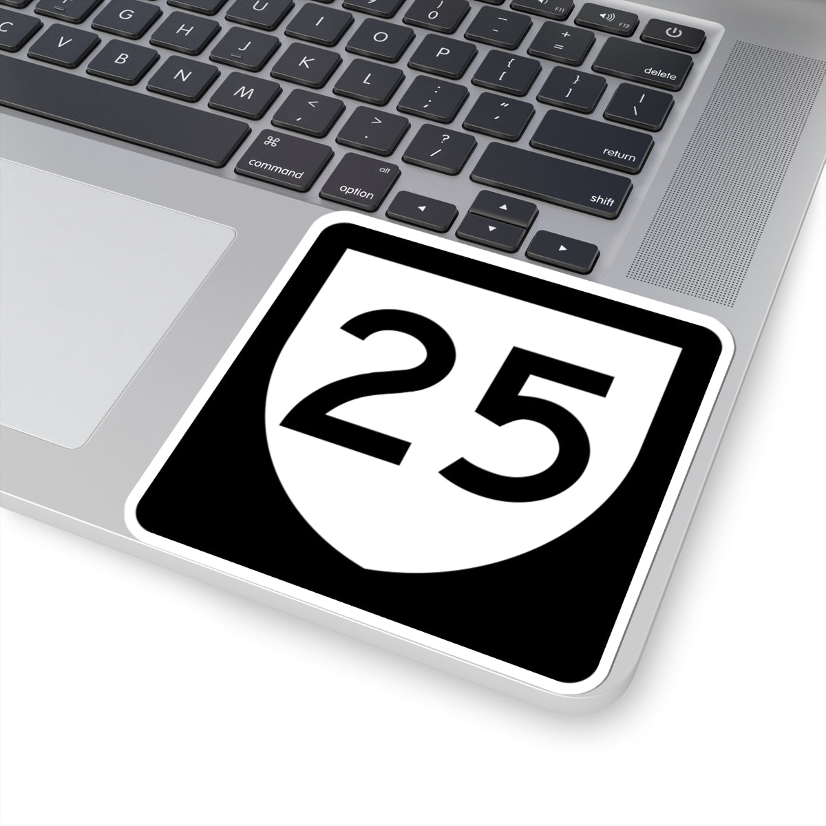 PR urban primary 25 (Puerto Rico) (Road Sign) STICKER Vinyl Kiss-Cut Decal