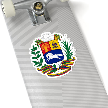 Coat of arms of Venezuela - STICKER Vinyl Kiss-Cut Decal