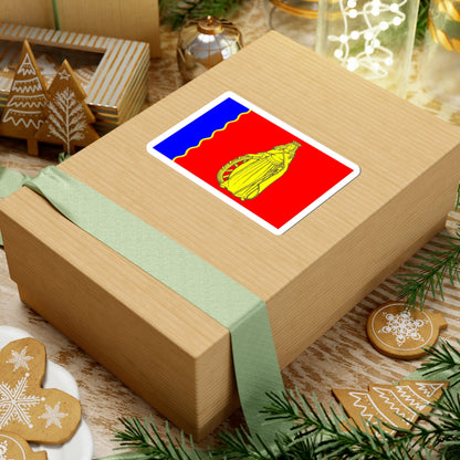 Flag Murino Leningrad oblast (Russia) STICKER Vinyl Kiss-Cut Decal