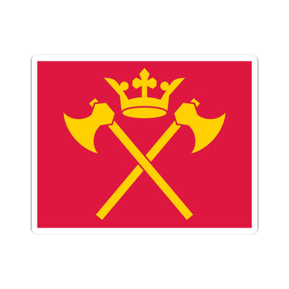 Flag of Hordaland (Norway) STICKER Vinyl Kiss-Cut Decal