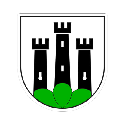 Susch wappen (Switzerland) (Coat of Arms) STICKER Vinyl Kiss-Cut Decal