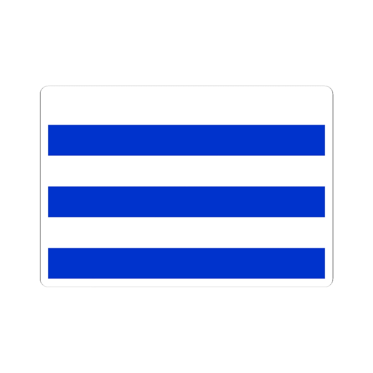 Flag of Dunkirk (France) STICKER Vinyl Kiss-Cut Decal