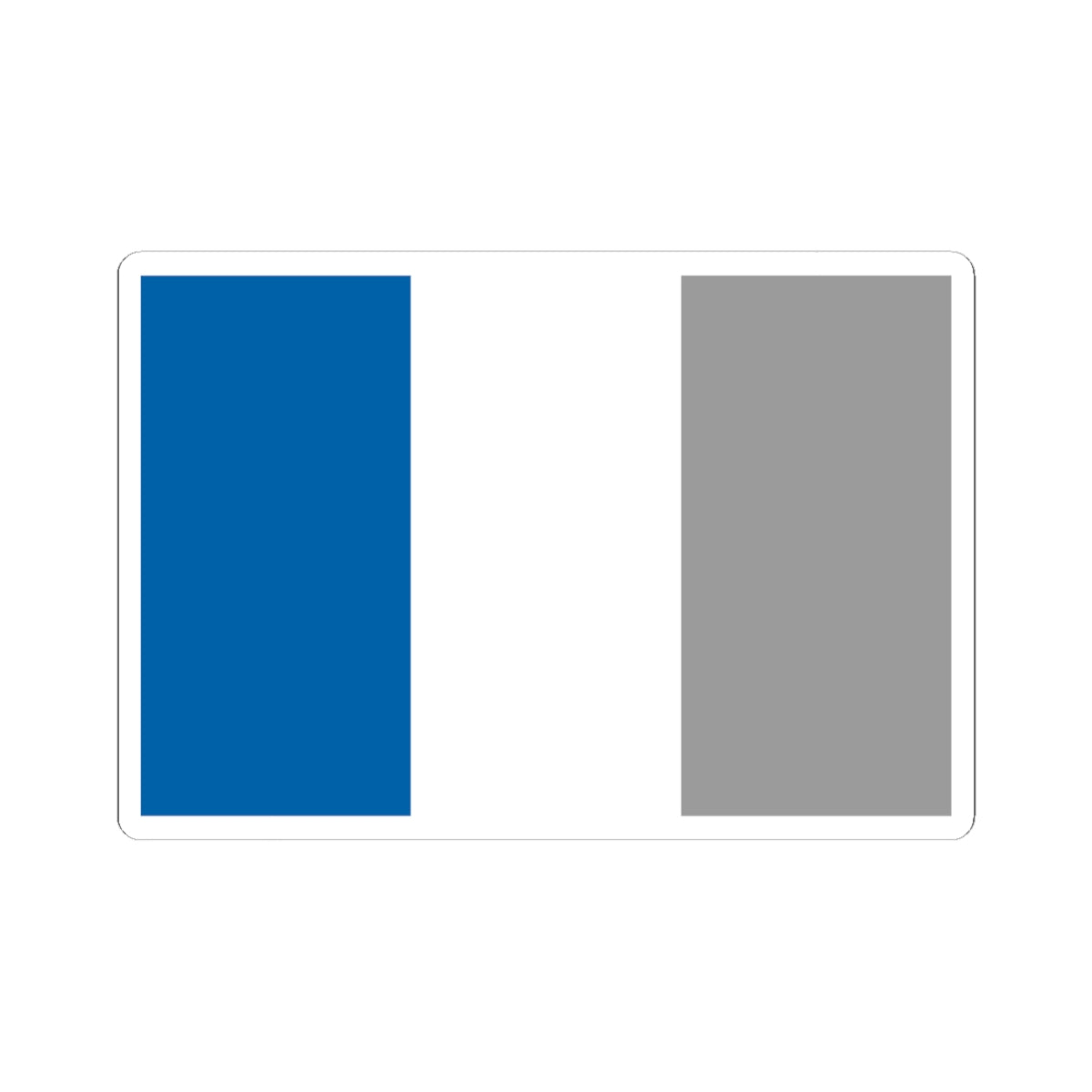 Flag of Raetia (Switzerland) STICKER Vinyl Kiss-Cut Decal