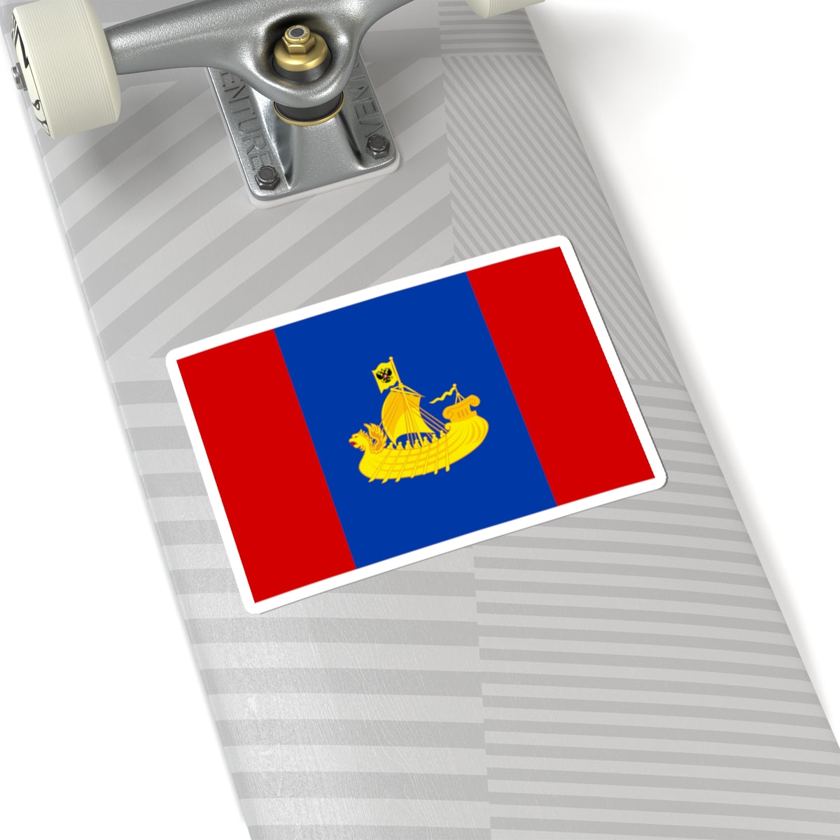 Flag of Kostroma Oblast (Russia) STICKER Vinyl Kiss-Cut Decal