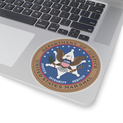 Seal of the United States Marshals Service - STICKER Vinyl Kiss-Cut Decal