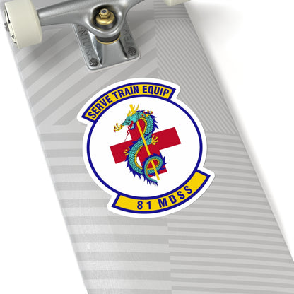 81st Medical Support Squadron (U.S. Air Force) STICKER Vinyl Kiss-Cut Decal-The Sticker Space