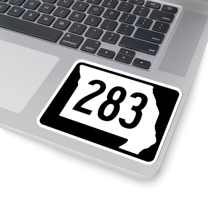 MO-283 (Missouri) (Road Sign) STICKER Vinyl Kiss-Cut Decal