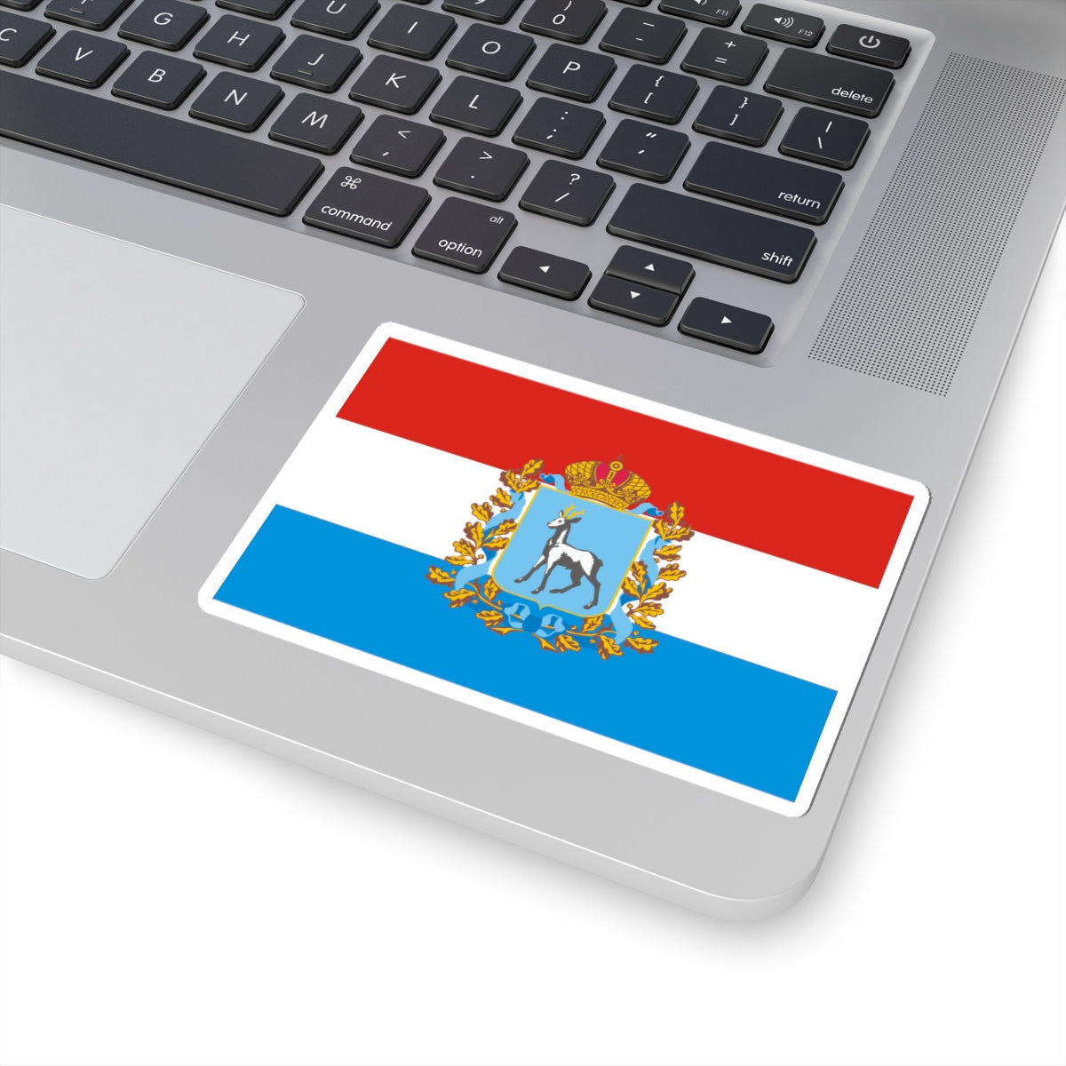 Flag of Samara Oblast (Russia) STICKER Vinyl Kiss-Cut Decal