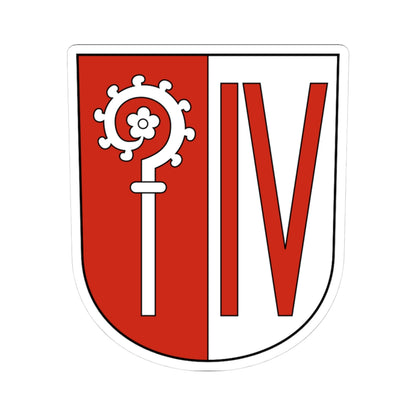Quarten-blazon (Switzerland) (Coat of Arms) STICKER Vinyl Kiss-Cut Decal