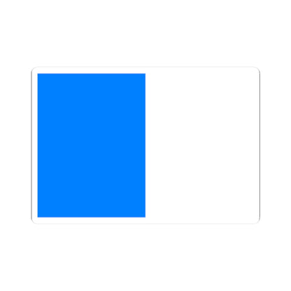 Flag of Ajaccio (France) STICKER Vinyl Kiss-Cut Decal