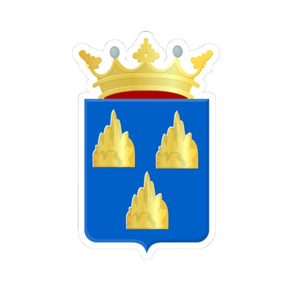 Alphen en Riel wapen (Netherlands) (Coat of Arms) STICKER Vinyl Kiss-Cut Decal