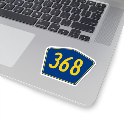 PR secondary 368 (Puerto Rico) (Road Sign) STICKER Vinyl Kiss-Cut Decal